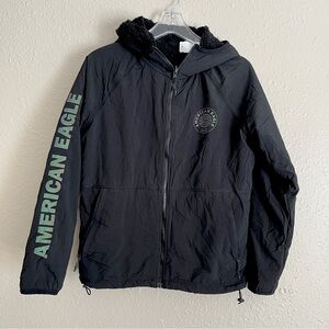 American Eagle‎ reflective reversable jacket